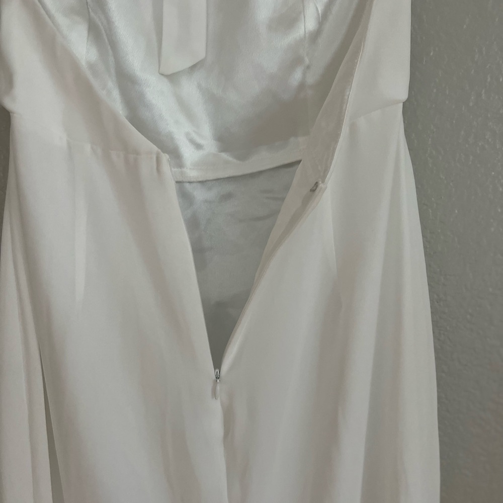 Captured Your Heart White Halter Maxi Dress - Picture 6 of 6